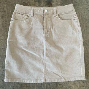 Dynamite High Rise Corduroy Skirt